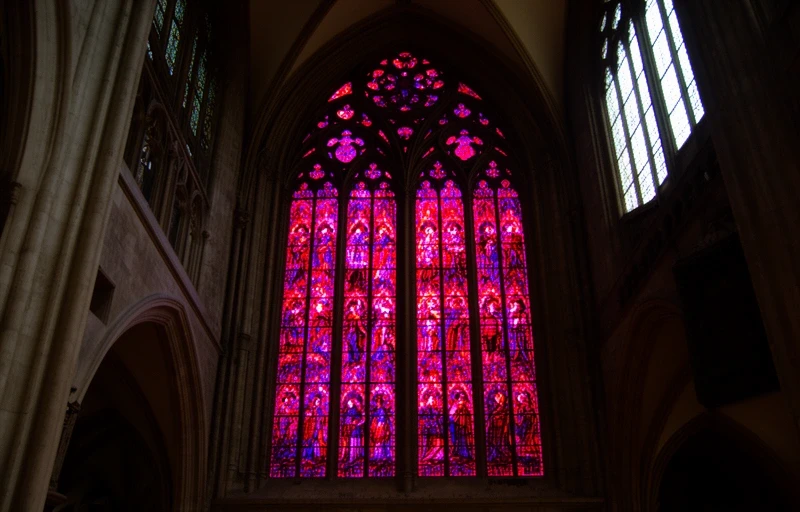 Stained glass game art